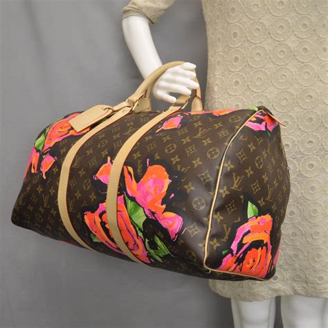 louis vuitton stephen sprouse roses keepall|stephen sprouse bags for sale.